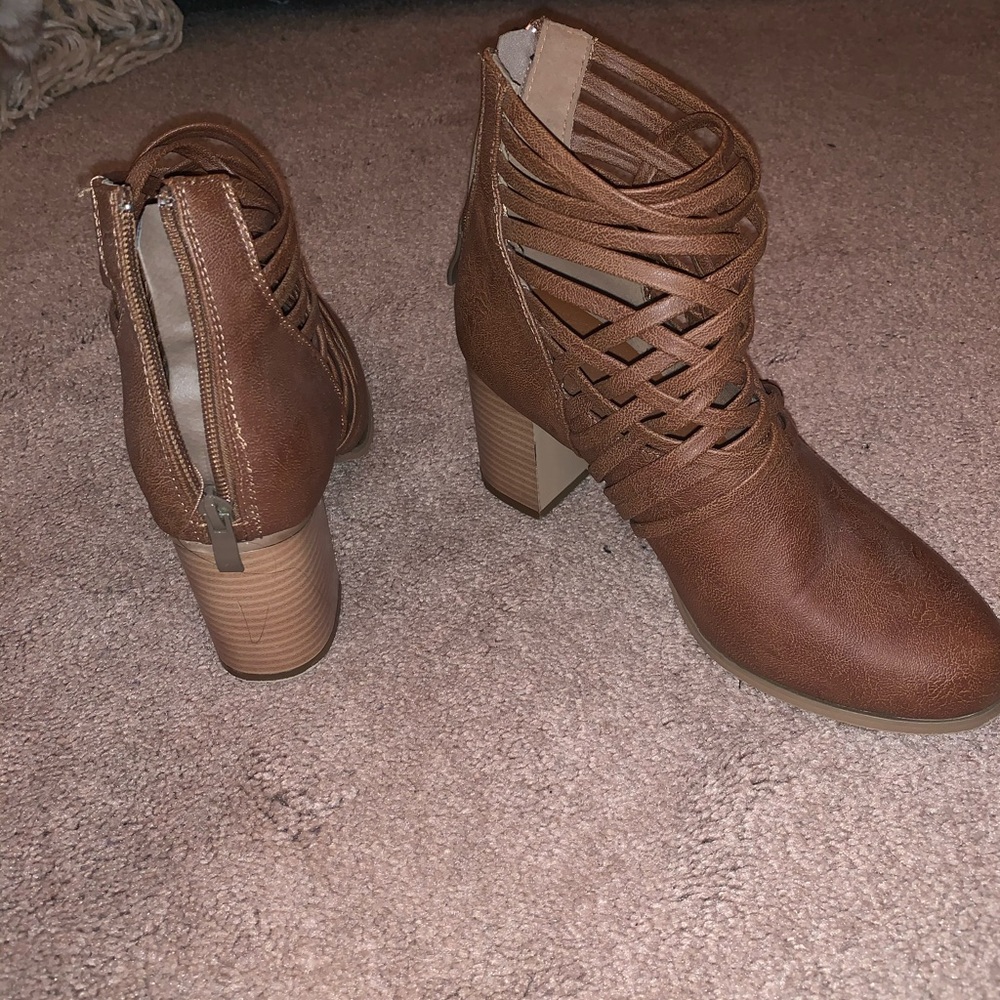 Brown Booties - Picture 3 of 3
